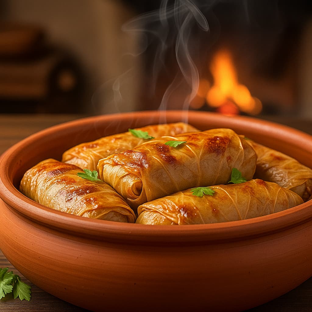 AI‑food «Sarma»: фотореализм; традиционная сербская кухня; digital‑каналы